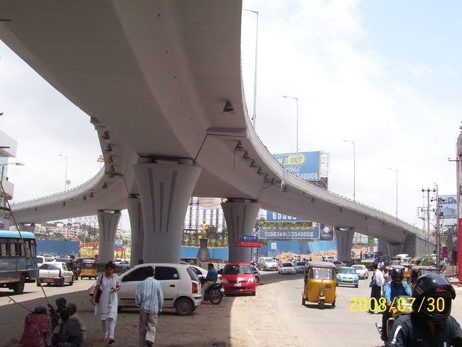 Punjagutta Flyover, Hyderabad